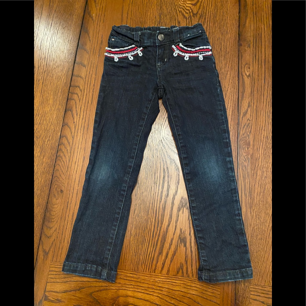 Gymboree Stylish Stitched Denim Jeans Beautiful